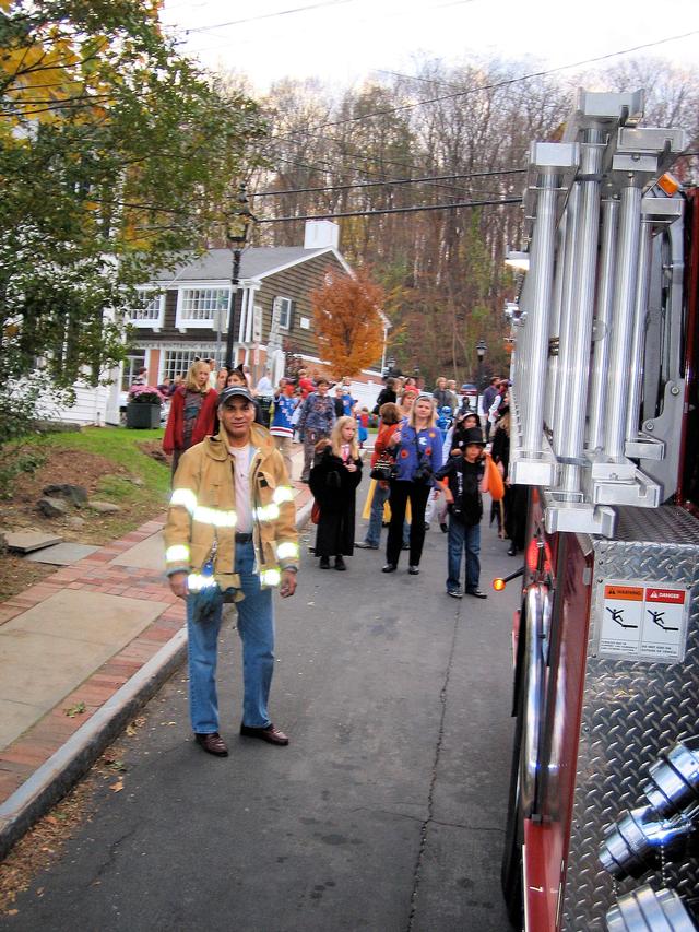 FF Lazaro Walks the Halloween Parade 2006